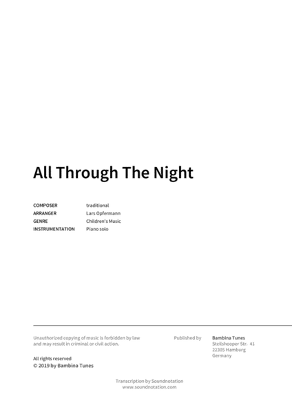 All Through The Night image number null