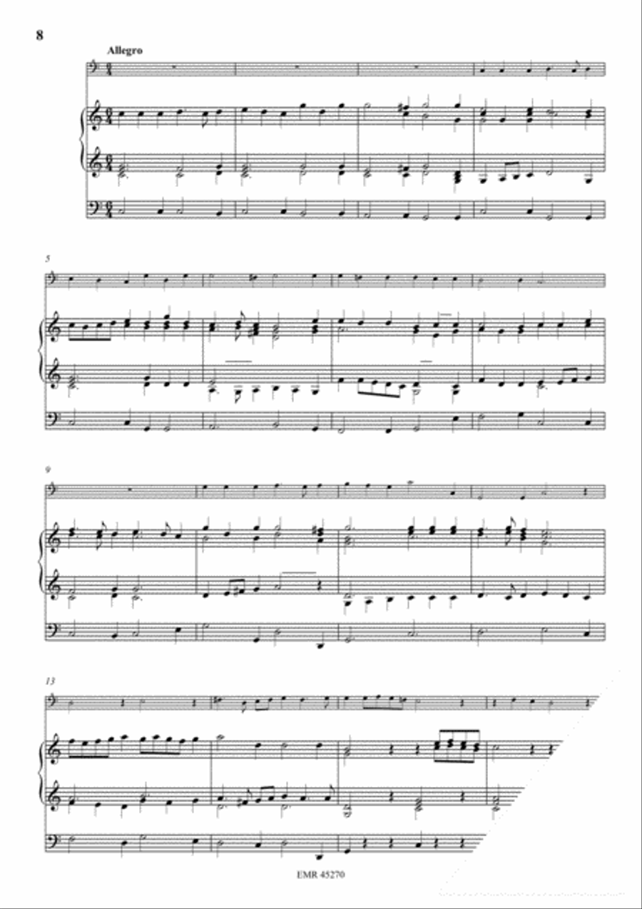 Sonata a Quattro Sonata a Quattro Bass Recorder scores gallery preview page 5