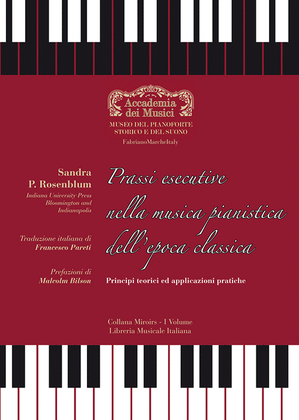 Book cover for Prassi esecutive nella musica pianistica