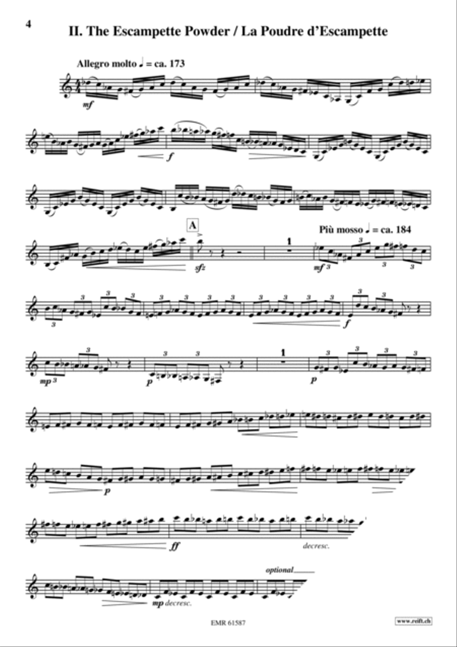Dystopian Sonata Dystopian Sonata Baritone Horn scores gallery preview page 5