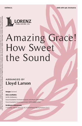 Book cover for Amazing Grace! How Sweet the Sound