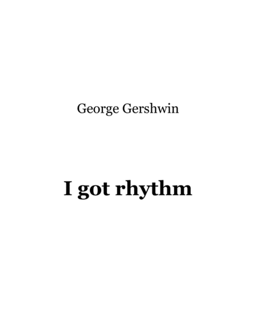 I Got Rhythm