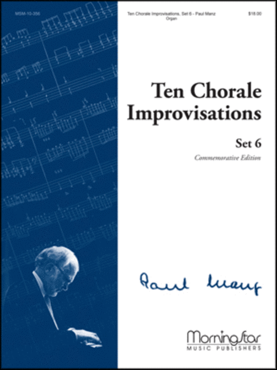 Ten Chorale Improvisations, Set 6 Organ scores gallery preview page 1