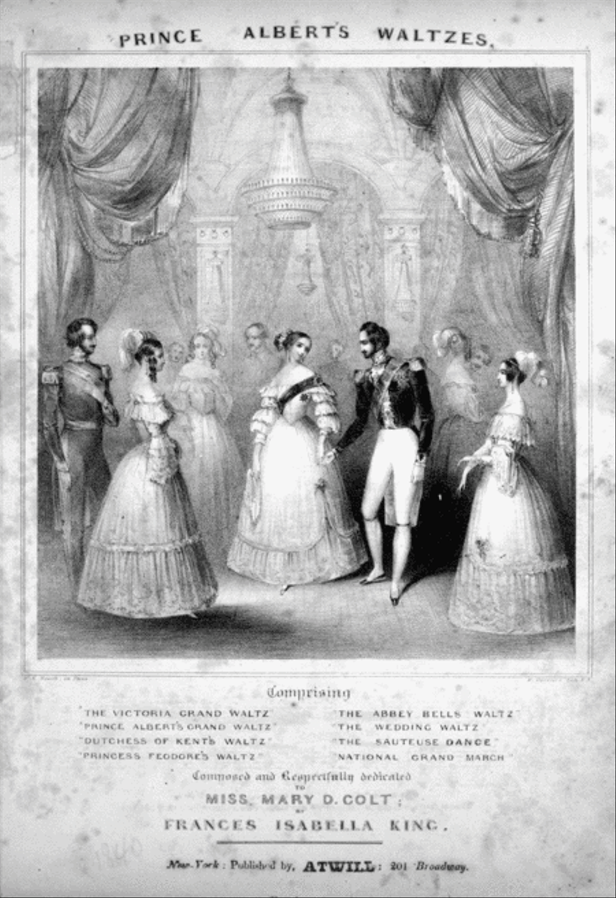Prince Albert's Waltzes Piano Solo scores gallery preview page 1