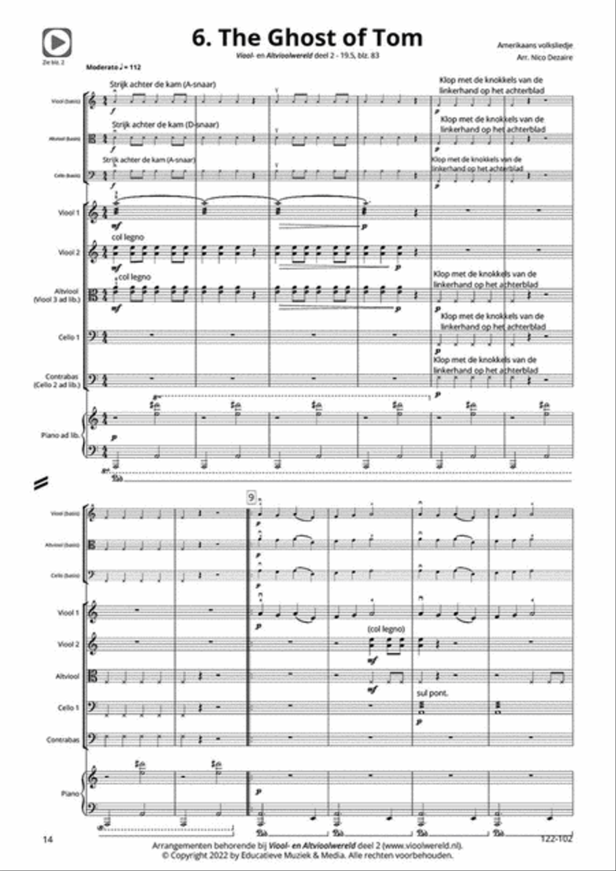 Ons tweede concert! String Orchestra scores gallery preview page 4
