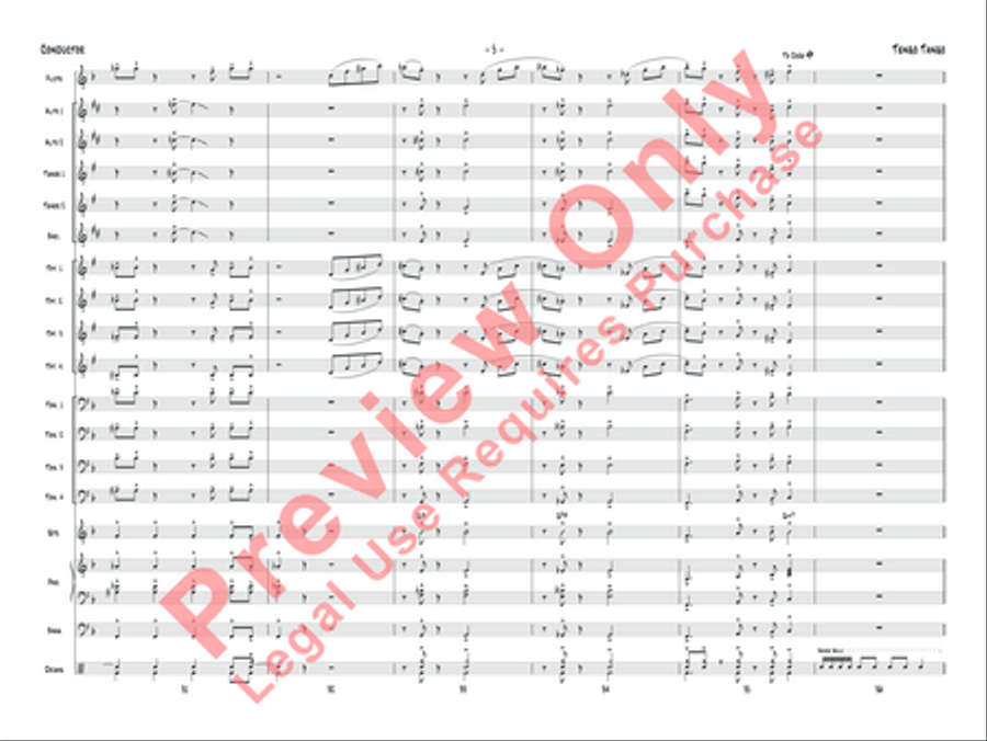Tengo Tango Jazz Ensemble scores gallery preview page 6