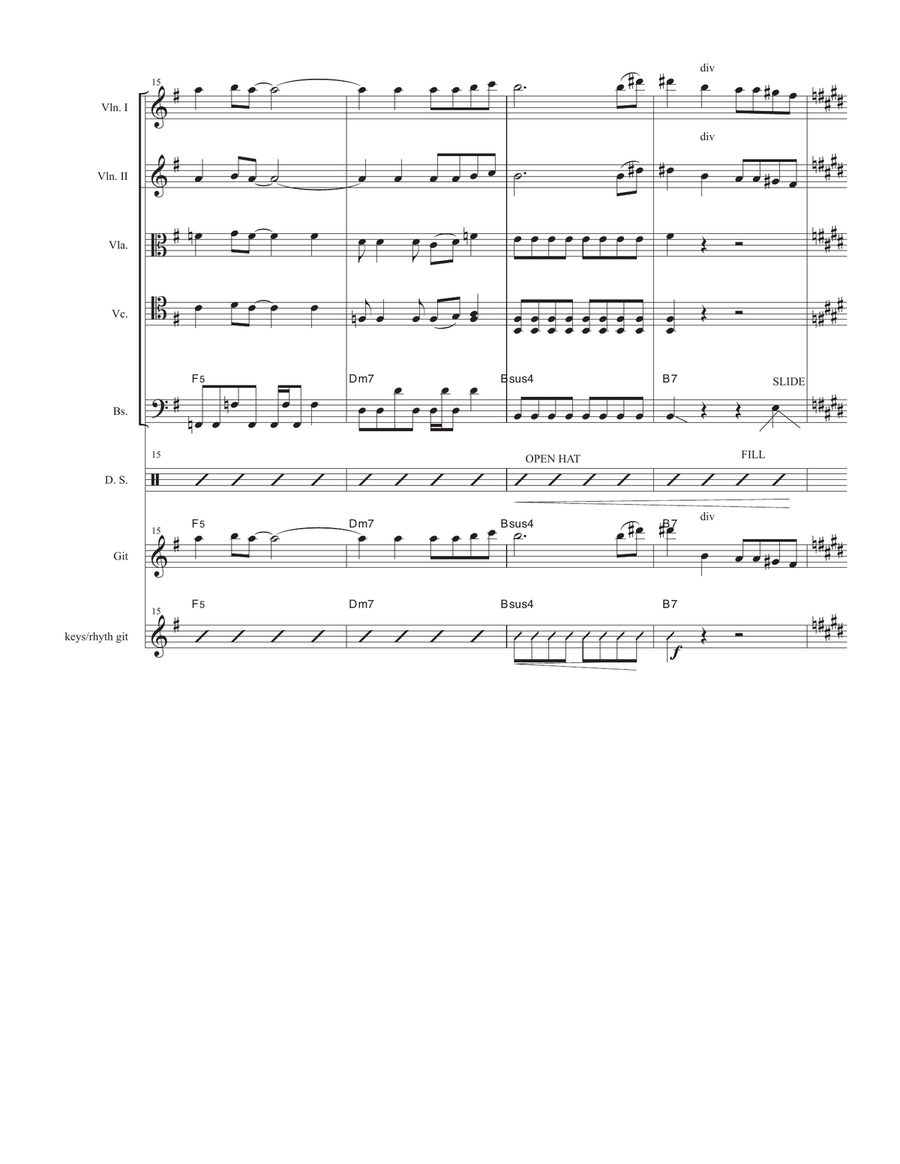 The Crying Machine The Crying Machine String Orchestra scores gallery preview page 5
