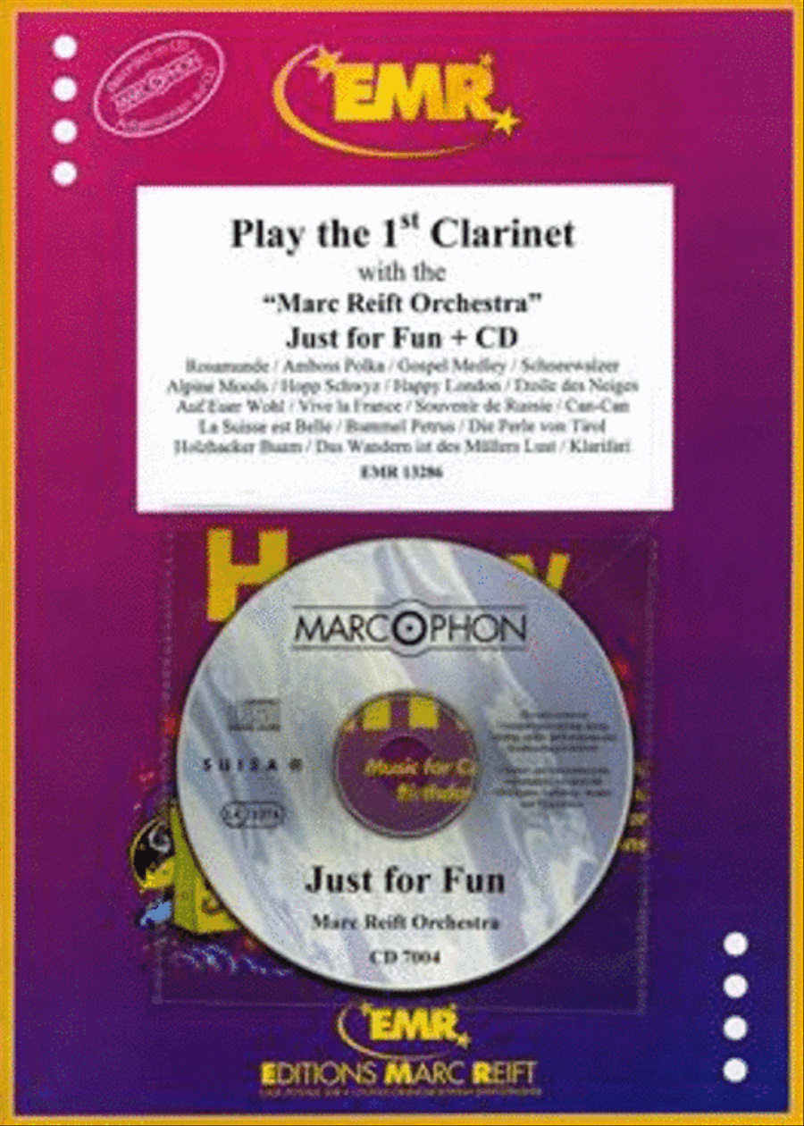 Play The 1st Clarinet With The Marc Reift Orchestra Concert Band scores gallery preview page 1