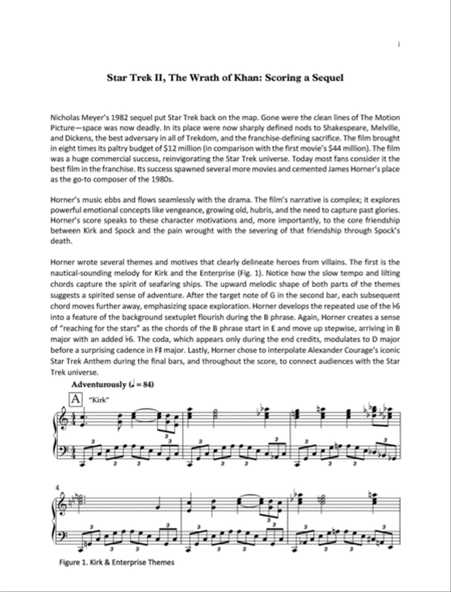 Star Trek II: The Wrath of Khan Orchestra scores gallery preview page 5