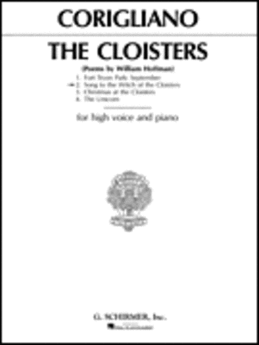 Song to the Witch of the Cloisters Voice scores gallery preview page 1