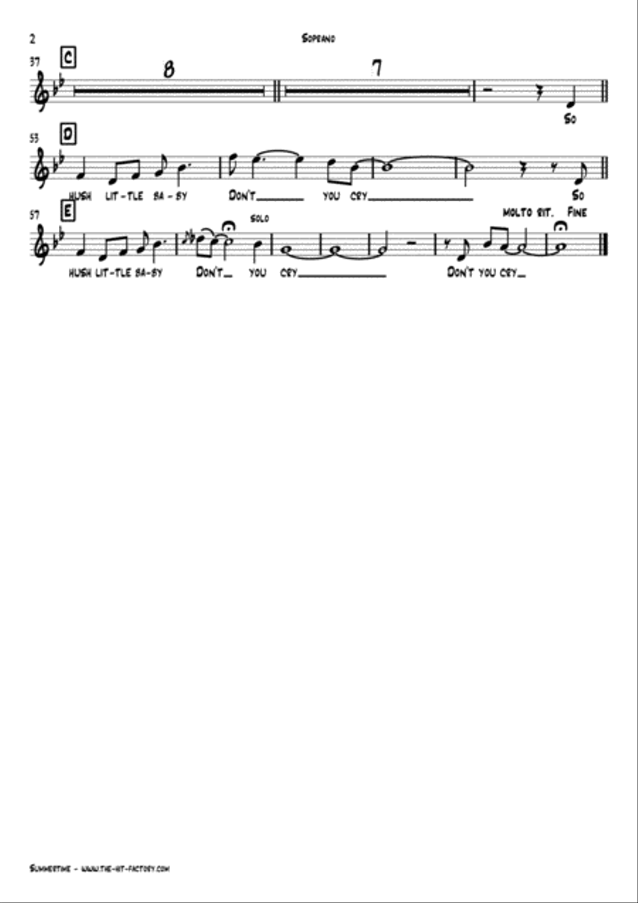 Summertime School and Community scores gallery preview page 6