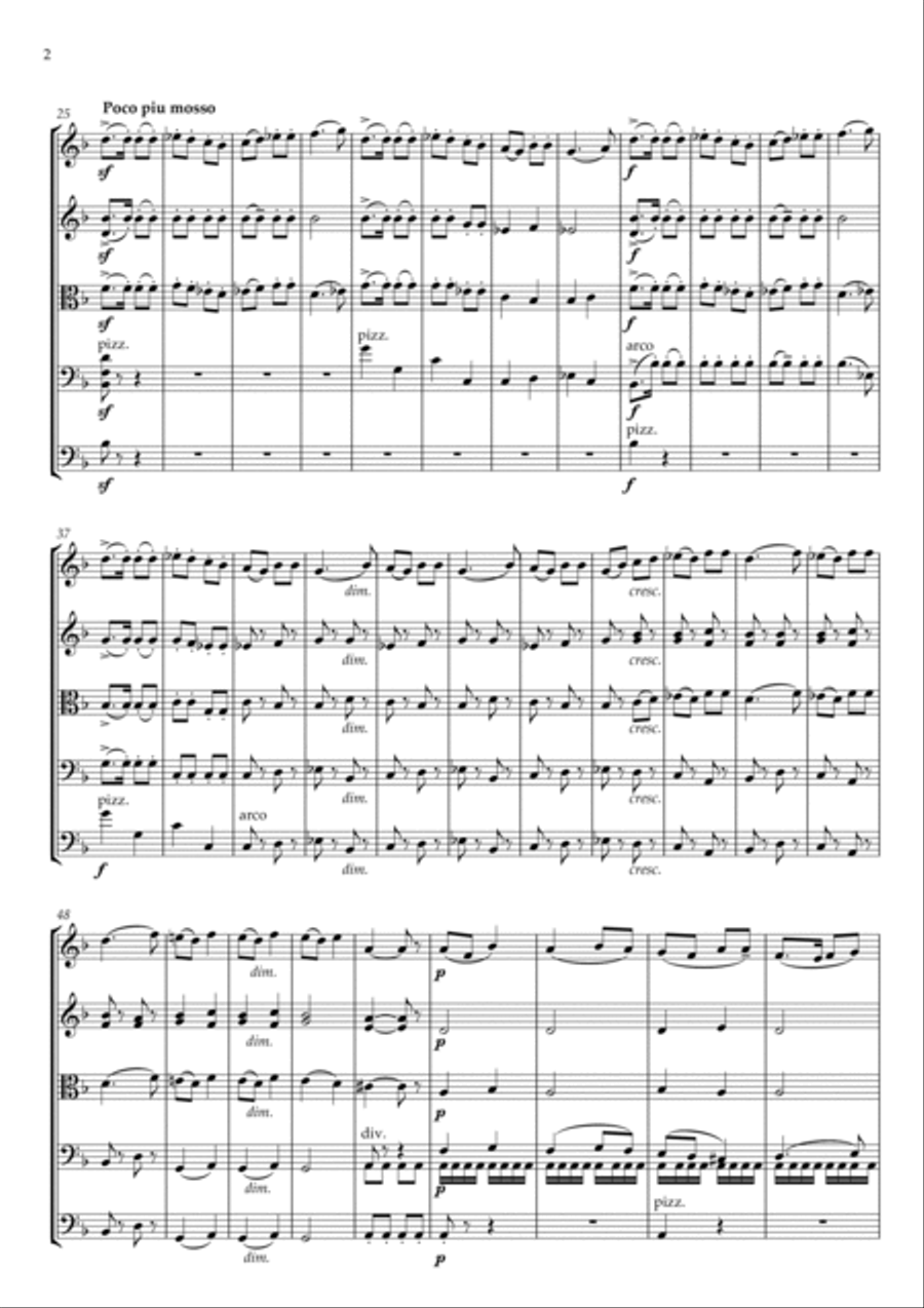 Dance Skomorokh String Orchestra scores gallery preview page 2