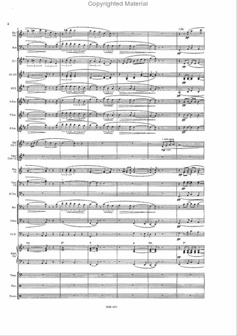 I Will Follow Him I Will Follow Him Concert Band scores gallery preview page 4