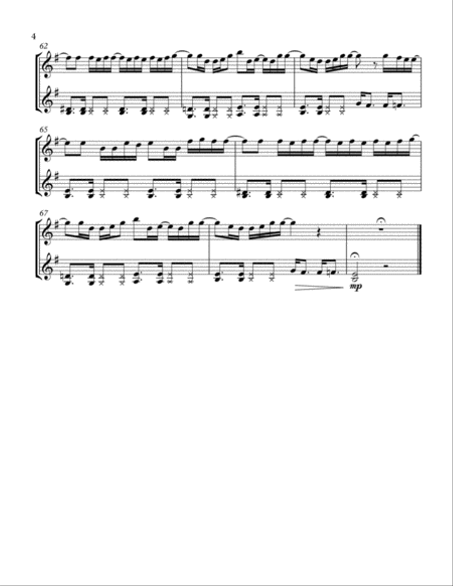 Take Me To Church Take Me To Church String Duet scores gallery preview page 5