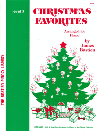 Book cover for Christmas Favorites, Level 3