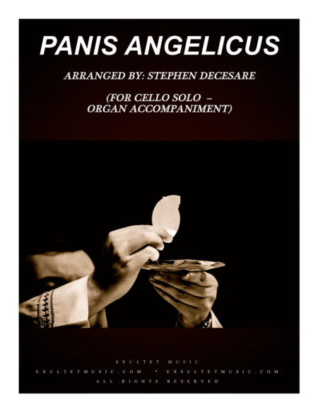 Panis Angelicus (for Cello solo - Organ accompaniment) image number null