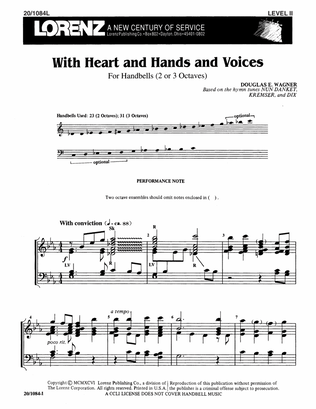 With Heart and Hands and Voices - 2-3 octaves