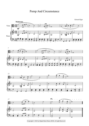 Pomp And Circumstance - Edward Elgar (Viola + Piano)