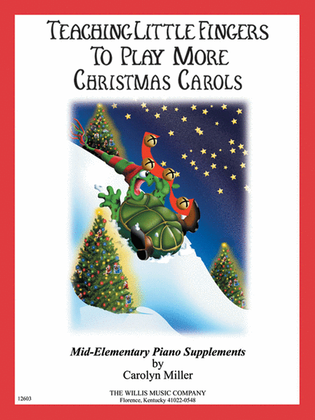 Book cover for Teaching Little Fingers to Play More Christmas Carols