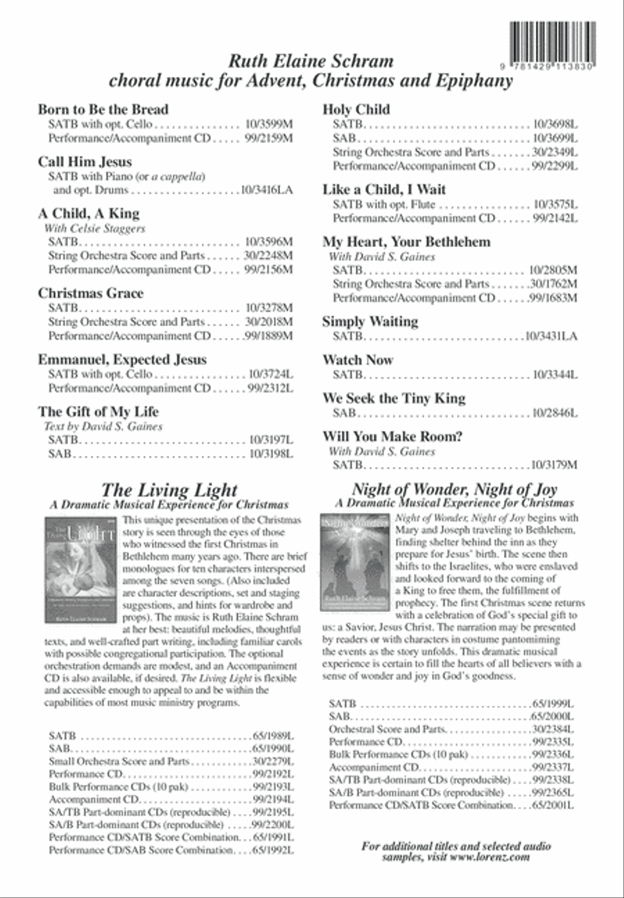 Holy Night, Silent Night 4-Part scores gallery preview page 12