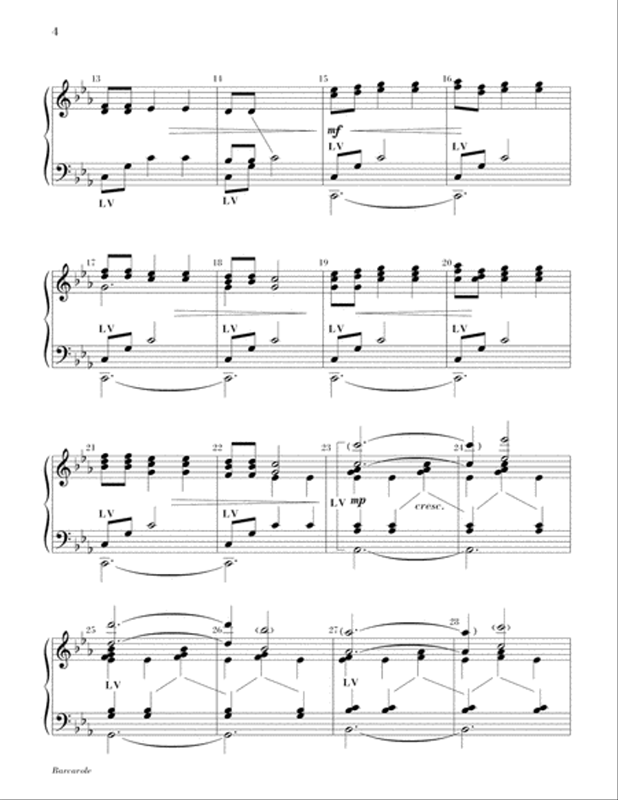 Barcarole 5-Octaves scores gallery preview page 3