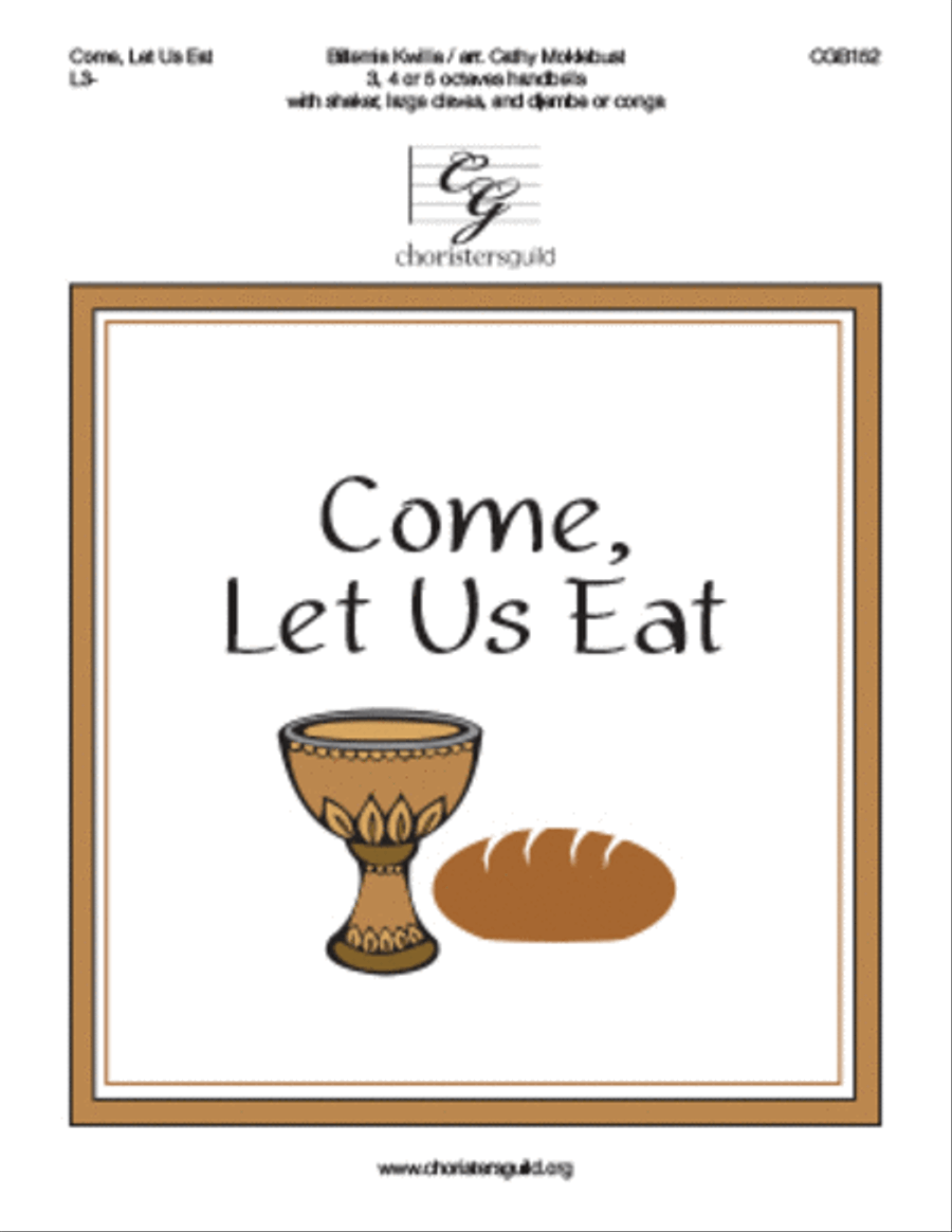 Come let us eat by cathy moklebust 5 octaves sheet music sheet