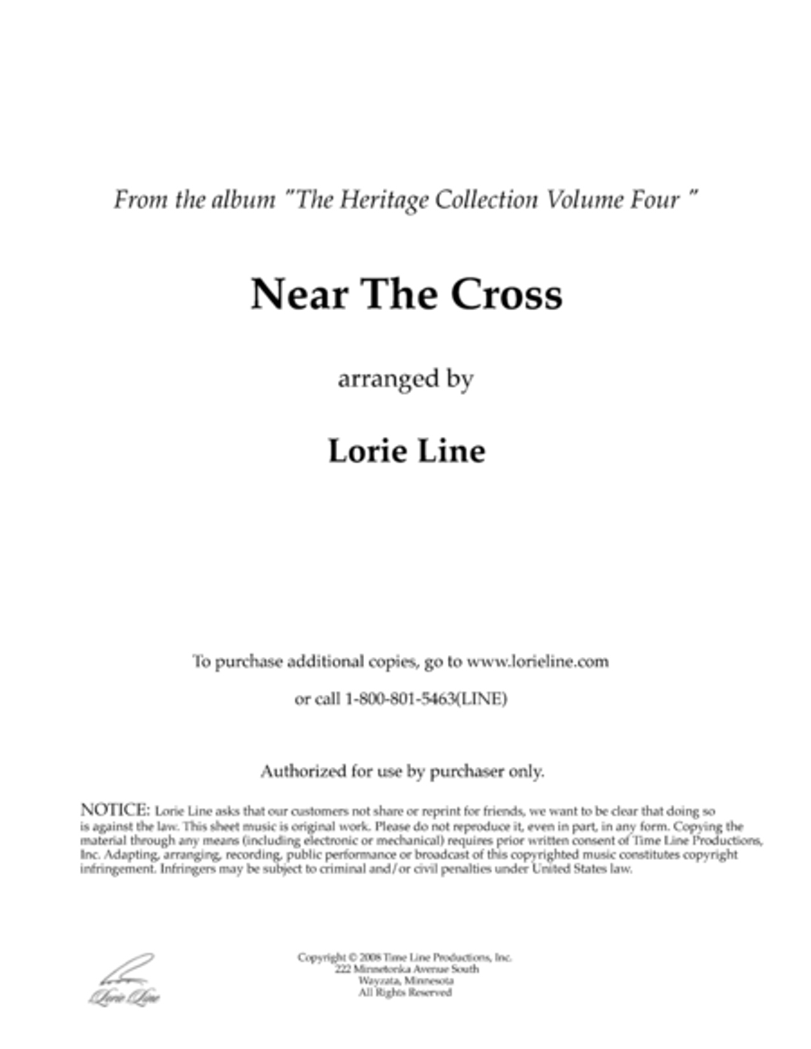 Near The Cross Piano Solo scores gallery preview page 1