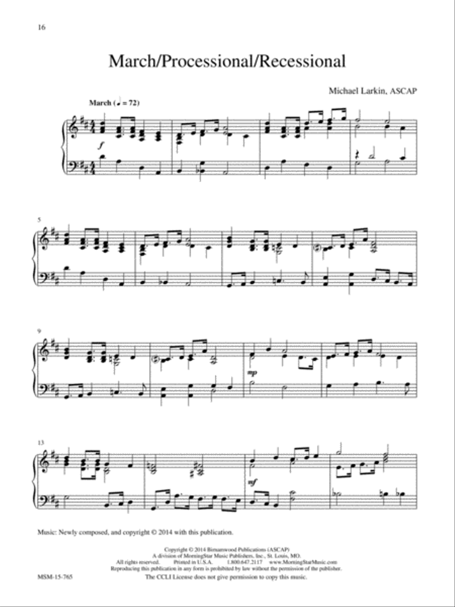 All Creatures of Our God and King: Piano Music for Worship Piano Solo scores gallery preview page 9