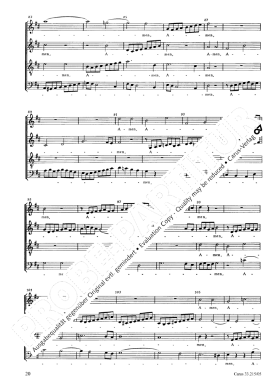 Magnificat Magnificat 4-Part scores gallery preview page 21