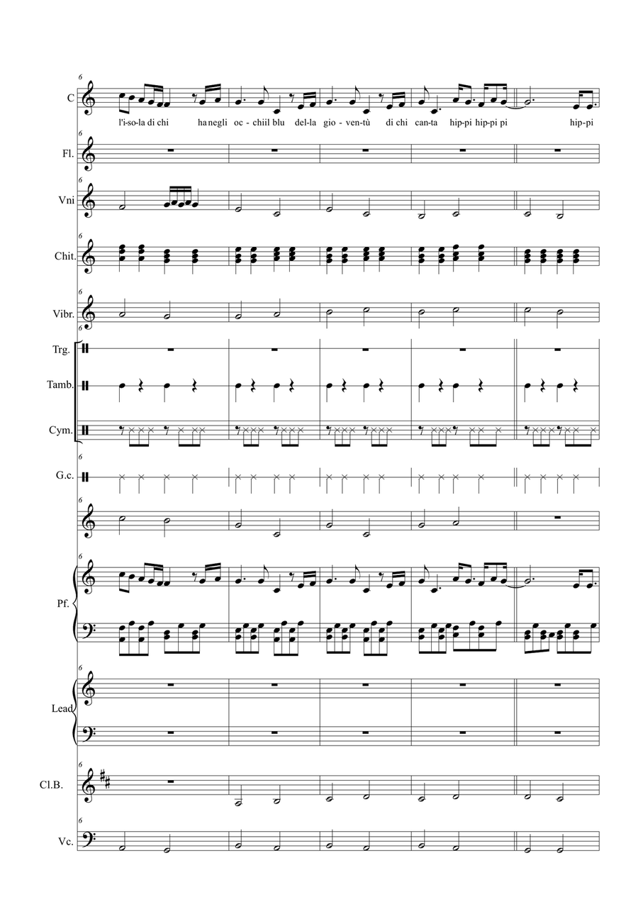 Isola Di Wight Large Ensemble scores gallery preview page 2
