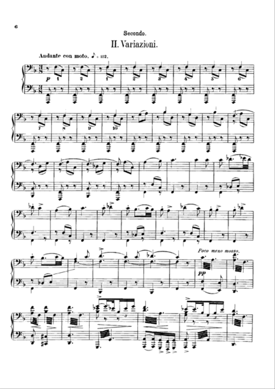 Rimsky-Korsakov Capriccio Espagnol, for piano duet(1 piano, 4 hands), PR835 1 Piano, 4-Hands scores gallery preview page 5