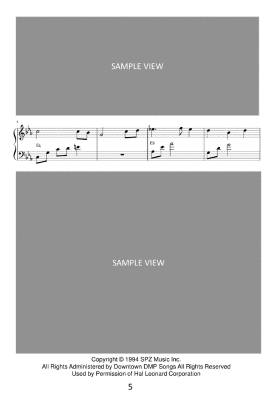 Kiss From A Rose Harp scores gallery preview page 6