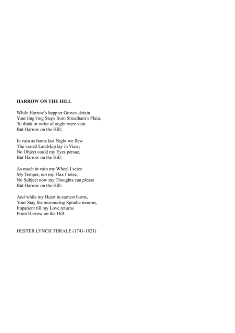 Harrow on the Hill Voice scores gallery preview page 2