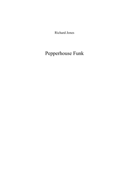 Pepperhouse Funk (for brass band) image number null