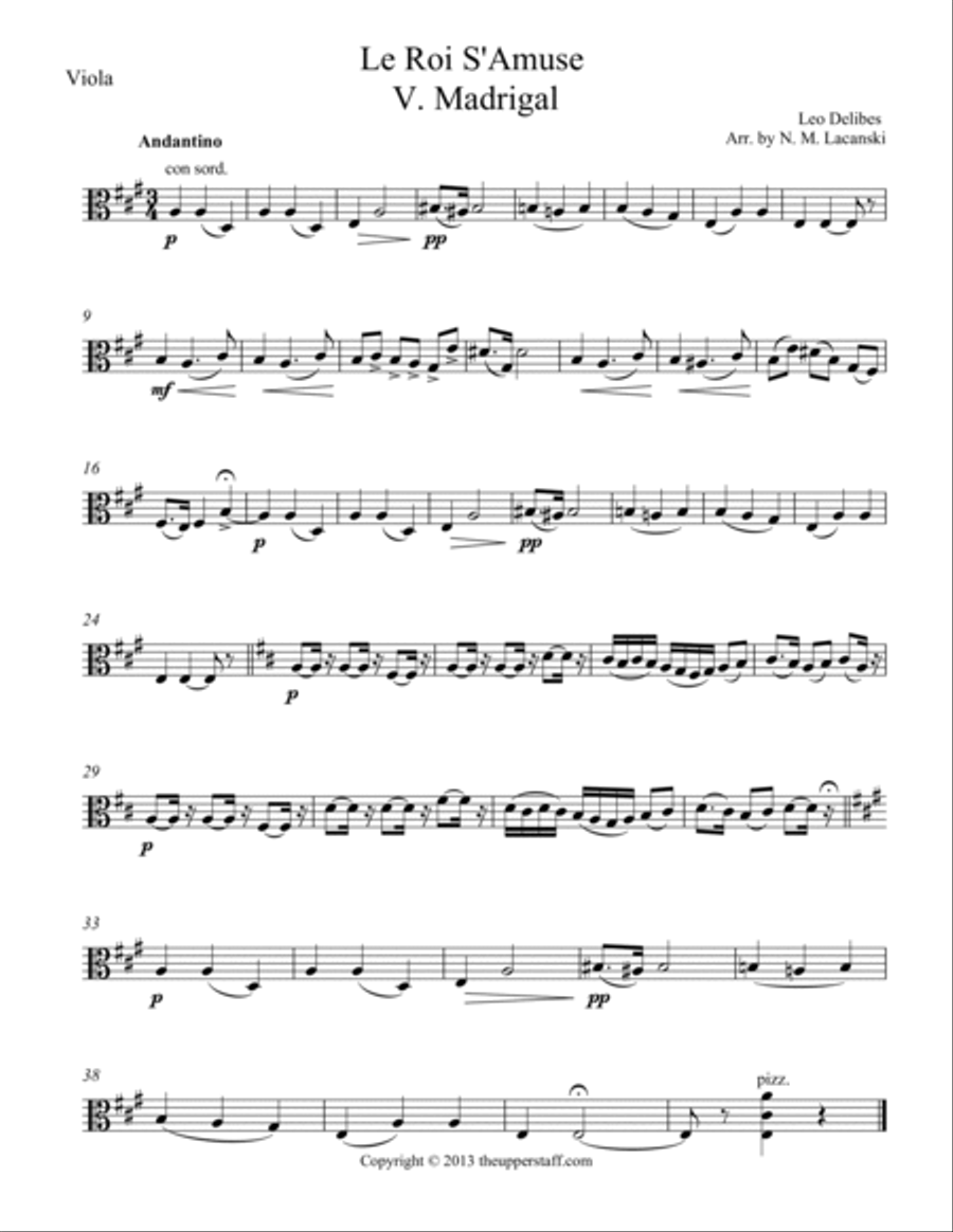 Le Roi Madrigal Choir scores gallery preview page 3