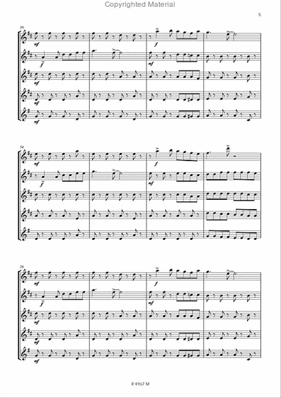 La Cucaracha La Cucaracha Flute scores gallery preview page 6