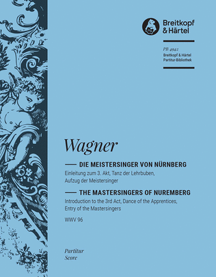 Book cover for The Mastersingers - Introduction to the 3rd Act WWV 96