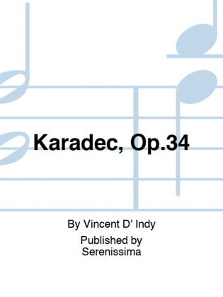 Karadec, Op.34
