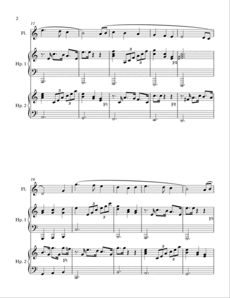 A Little Irish Medley A Little Irish Medley Flute scores gallery preview page 2