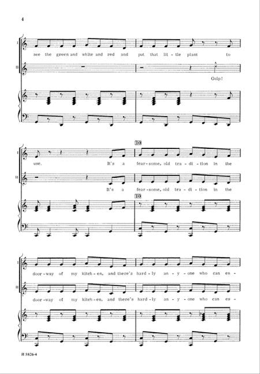 Mistletoe 2-Part scores gallery preview page 4