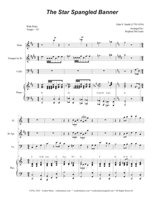 The Star Spangled Banner (Cello solo and Piano)