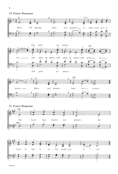 Choral Responses for Worship