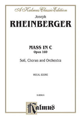 Book cover for Mass in C, Op. 169