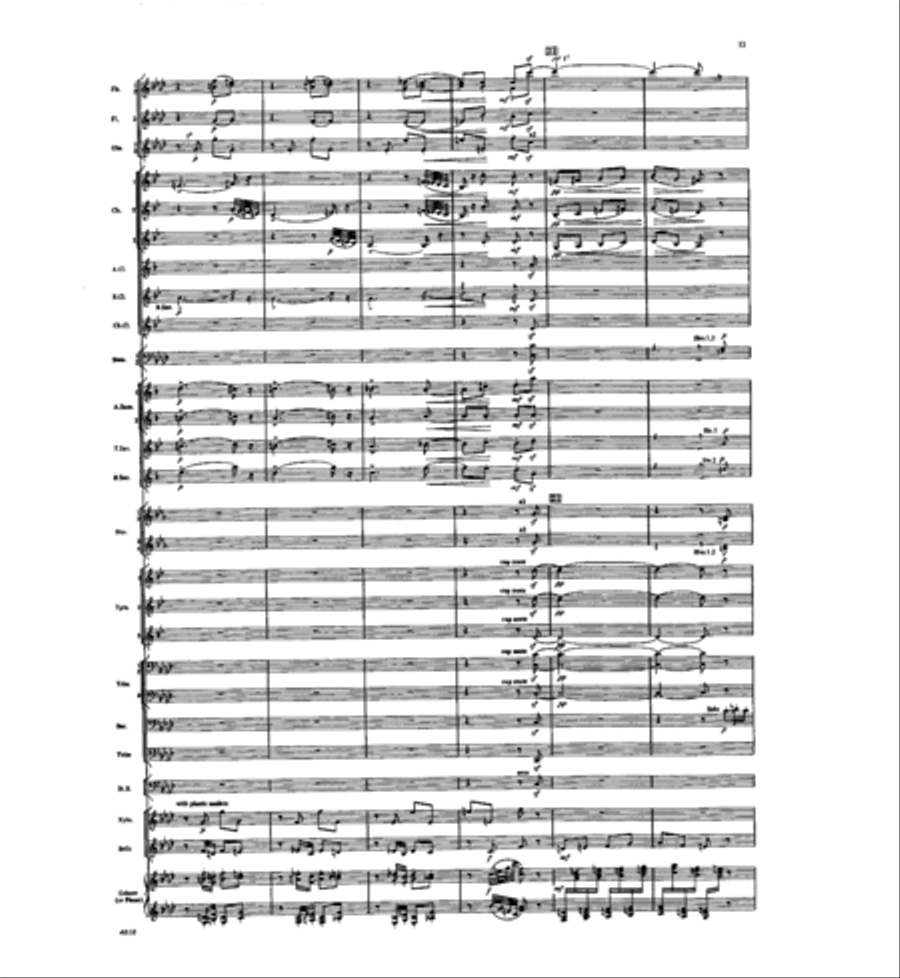 Selections from the Nutcracker Suite Concert Band scores gallery preview page 11