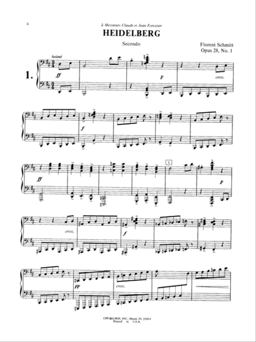 Album of Piano Duets, Volume 2 Small Ensemble scores gallery preview page 5