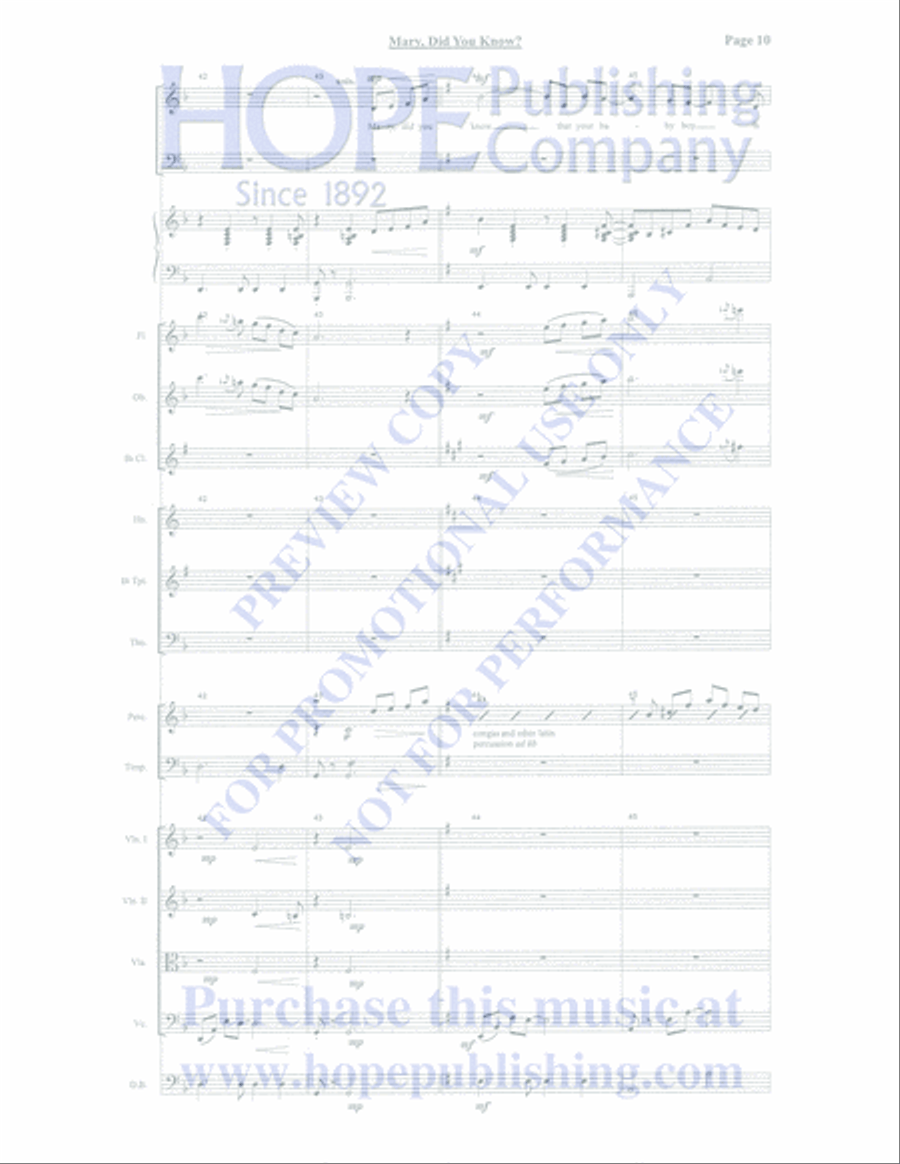 Emmanuel Emmanuel Orchestra scores gallery preview page 79