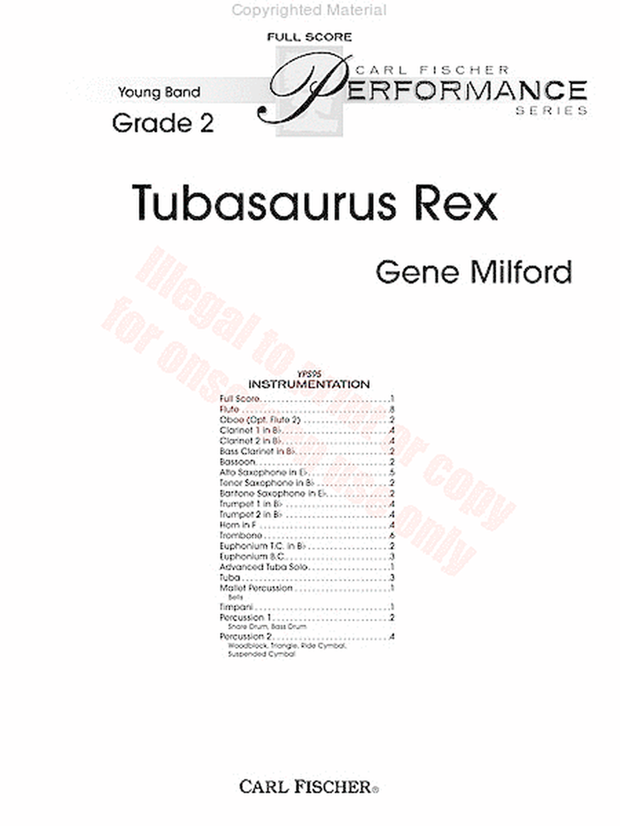 Tubasaurus Rex image number null
