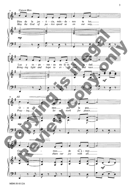Song of Hope (Choral Score) image number null