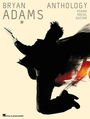 Book cover for Bryan Adams Anthology