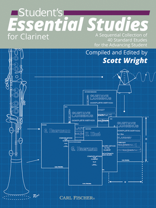 Book cover for Student's Essential Studies for Clarinet